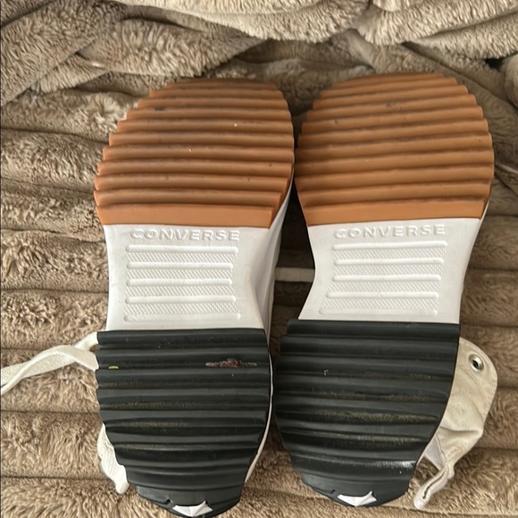 Converse Off-White High-Top Sneakers - Picture 6 of 6